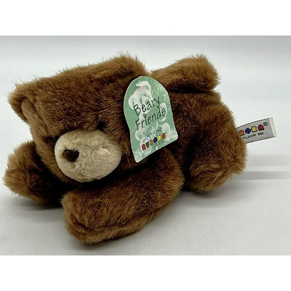Aurora Beary Friends Wee Bears Brown Bear Plush 6 inch‎ Stuffed Animal 01339